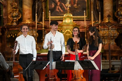 'A gamba lelke' koncert a Barátok templomában